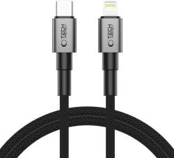 Tech-Protect Ultraboost Dna Lightning Kábel Pd27w/3a 100cm Vas Szürke
