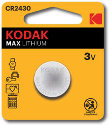 Kodak MAX Lithium gombelem - CR2430 (3 V) (CR2430)