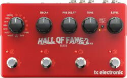 TC Electronic Hall Of Fame 2X4 Reverb Gitáreffekt (HALL OF FAME 2 X4 REVERB)