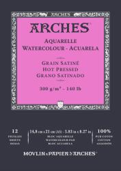 ARCHES Watercolour Hot Pressed Vázlatfüzet 12 148 x 21 cm 300 g (A1795095)