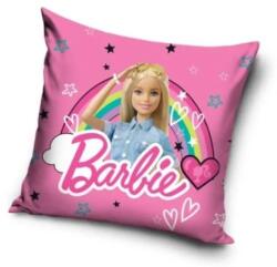 Carbotex Barbie: Szivárványos párnahuzat, poliészter - 40 x 40 cm BARB203027-VEL-PO