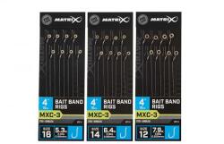 Matrix Mxc-3 bait band rigs 10cm/4ins size 12 / 0.20mm (GRR056) - nextfish