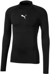 PUMA Férfi funkcionális rövid ujjú pólók Puma LIGA BASELAYER TEE LS WARM fekete 655922-03 - XL