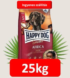 Happy Dog Supreme Sensible - Africa (12, 5+12, 5=25kg) , Ingyenes szállítás