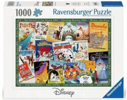 Ravensburger 1000 db-os puzzle - Régi Disney poszterek (12000689) (12000689)