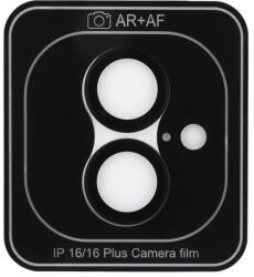 Guess Apple iPhone 16 / 16 Plus Guess Fém lencsevédő (Fekete) - GUCL162SAGK