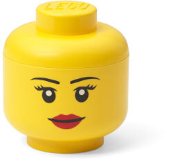 LEGO® Cutii depozitare - Mini cutie depozitare cap minifigurina LEGO fata 40331725, 0 piese (40331725)