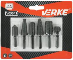VERKE HSS marókészlet fémhez/fához turbómaró 6 db V05043 (V05043)