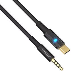 Earldom Аудио кабел Earldom ET-AUX53, 3.5mm към Type-C, 1.0м, Черен - 40222 (40222)