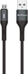 DeTech Кабел за данни DeTech DE-C38M, Micro USB, 1.0m, Черен - 40197 (40197)