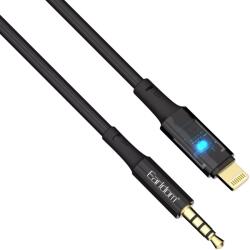Earldom Аудио кабел Earldom ET-AUX52, 3.5mm към Lightning, 1.0м, Черен - 40220 (40220)