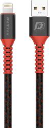 DeTech Кабел за данни DeTech DE-C25i, Lightning (iPhone 5/6/7/SE), 1.0m, Черен - 40107 (40107)