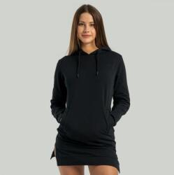 GymBeam ALPHA Longline női kapucnis pulóver Black - STRIX L