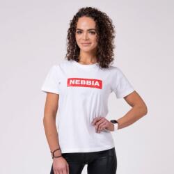 NEBBIA Basic White női póló - NEBBIA S