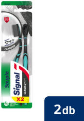 Signal Sensisoft Charcoal fogkefe duopack (3 db)