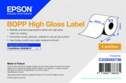 Epson BOPP magasfényű címke, 203mm x 68m, Cont. R (C33S045736)