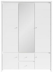 WIPMEB KRISTINA 022 szekrény SZF 5D2S B fehér - smartbutor
