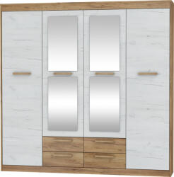 WIPMEB MAXIMUS 06 szekrény craft arany/craft fehér - smartbutor