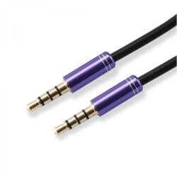SBOX 3535-1, 5U Audio színes összekötő kábel, 1.5m, lila