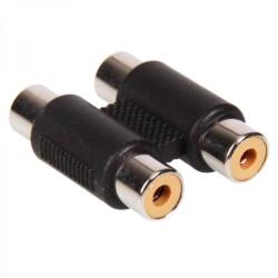 SBOX AD. 2XRCA/R 3, 5mm - 2 x RCA F/F adapter - axxialshop