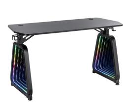 White Shark Medusa gamer asztal, RGB