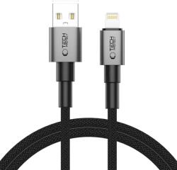 Tech-Protect UltraBoost DNA Lightning кабел 15W/2, 4A 100 см метално сив (5906302380855)