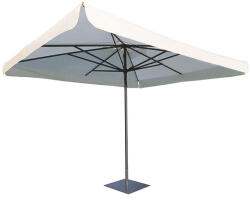 Scolaro Napoli Standard napernyő 3 x 3 m Taupe szürke vagy fehér drapéria nélkül (T6N - T7N)