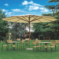 Scolaro Palladio Telescopic napernyő 4 x 4 m Ekrü drapéria nélkül (A1N)