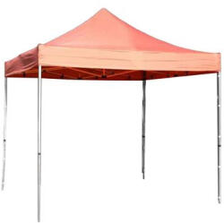 Strend Pro FESTIVAL 45 kerti sátor, 3 x 4, 5 m, piros, profi, UV ellenálló ponyva, oldalfalak nélkül (802427)