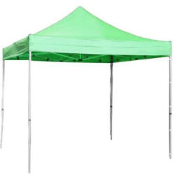 Strend Pro Sátor FESTIVAL 30, 3x3 m, zöld, profi, UV-álló ponyva, fal nélkül (802224)