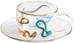 Seletti Ceașcă espresso cu farfurioară TOILETPAPER SNAKES, 50 ml, Seletti (SLT15974)