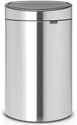 Brabantia Coș de gunoi cu capac sensibil la atingere TOUCH BIN NEW 40 l, oțel, Brabantia (BRAB114823) Cos de gunoi