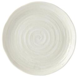 Made in Japan Farfurie WHITE SPIRAL 21, 5 cm, albă, MIJ (MIJC8176)