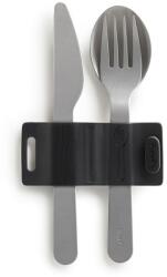 Lékué Set tacâmuri pentru călătorie BASICS TO GO, 3 buc, oțel inoxidabil, Lékué (LKE0301000SURU150) Tacam