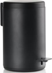 ZONE Coș pentru gunoi baie RIM 3 l, negru, aluminiu, Zona Danemarca (ZO14652) Cos de gunoi