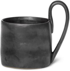 ferm LIVING Ceașcă de cafea FLOW 360 ml, negru, gresie, ferm LIVING (FERM110240101)
