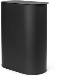 ferm LIVING Coș de gunoi ENKEL 19 l, negru, carbon oțel, ferm LIVING (FERM1104266998)