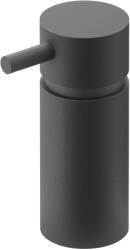ZACK Dozator de săpun MANOLA 130 ml, negru, din oțel inoxidabil, Zack (ZACK40559)