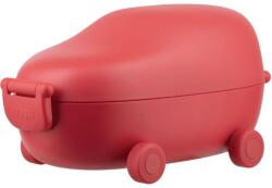 Alessi Cutie pentru prânz SNACKMOBILE, 2 compartimente, roșu, Alessi (ALSA06R)