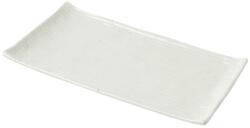 MIJ Platou de servit CONTOUR 24 x 15 cm, alb, ceramică, MIJ (MIJC0360) Tava