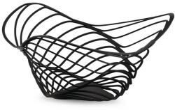 Alessi Bol pentru fructe TRINITY 26 cm, înălțime, negru, Alessi (ALACO0412B) Castron