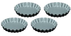 Guardini Formă pentru tort SILVER ELEGANCE, set de 4, 12 cm, negru, oțel, Guardini (GD71204SEVEE)