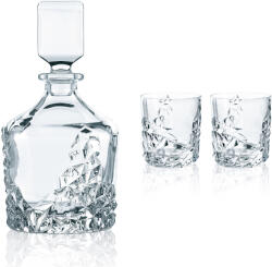 Nachtmann Pahare de whisky și o carafă de whisky într-un set SCULPTURE, 3 bucNachtmann (NM101984)