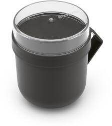 Brabantia Recipient pentru prânz MAKE & TAKE, 600 ml, gri închis, Brabantia (BRAB203824)
