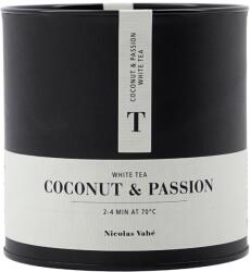 Nicolas Vahé Ceai alb COCONUT & PASSIONFRUIT, 100 g ceai din frunze vrac, Nicolas Vahé (NV111350001)