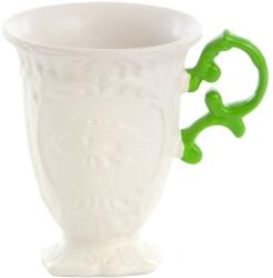 Seletti Ceașcă pentru ceai I-WARES, 11, 5 cm, verde, Seletti (SLT09855VER)