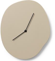 ferm LIVING Ceas de perete MELT 33 cm, cașmir, MDF, ferm LIVING (FERM1104266415)