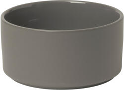 blomus Bol pentru servire PILAR, M ⌀ 14 cm, 620 ml, gri închis, ceramică, Blomus (BM63969) Castron