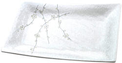 MIJ Platou de servit WHITE BLOSSOM 33 x 19 cm, MIJ (MIJC2460) Tava