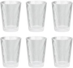 Stelton Pahar de apă PILASTRO 240 ml, set de 6 buc, transparent, Stelton (SNX502) Pahar